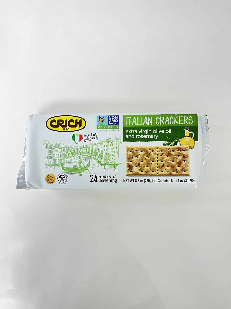 ITALIAN CRACKERS WITH EXTRA VIRGIN OLIVE OIL 