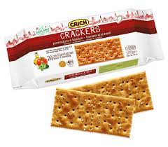 CRACKERS SUNDRIED TOMATO AND BASIL