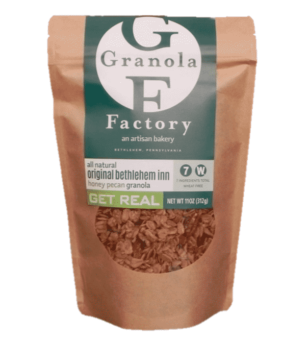 GRANOLA FACTORY ORIGINAL HONEY PECAN GRANOLA BETHLEHEM INN 11OZ