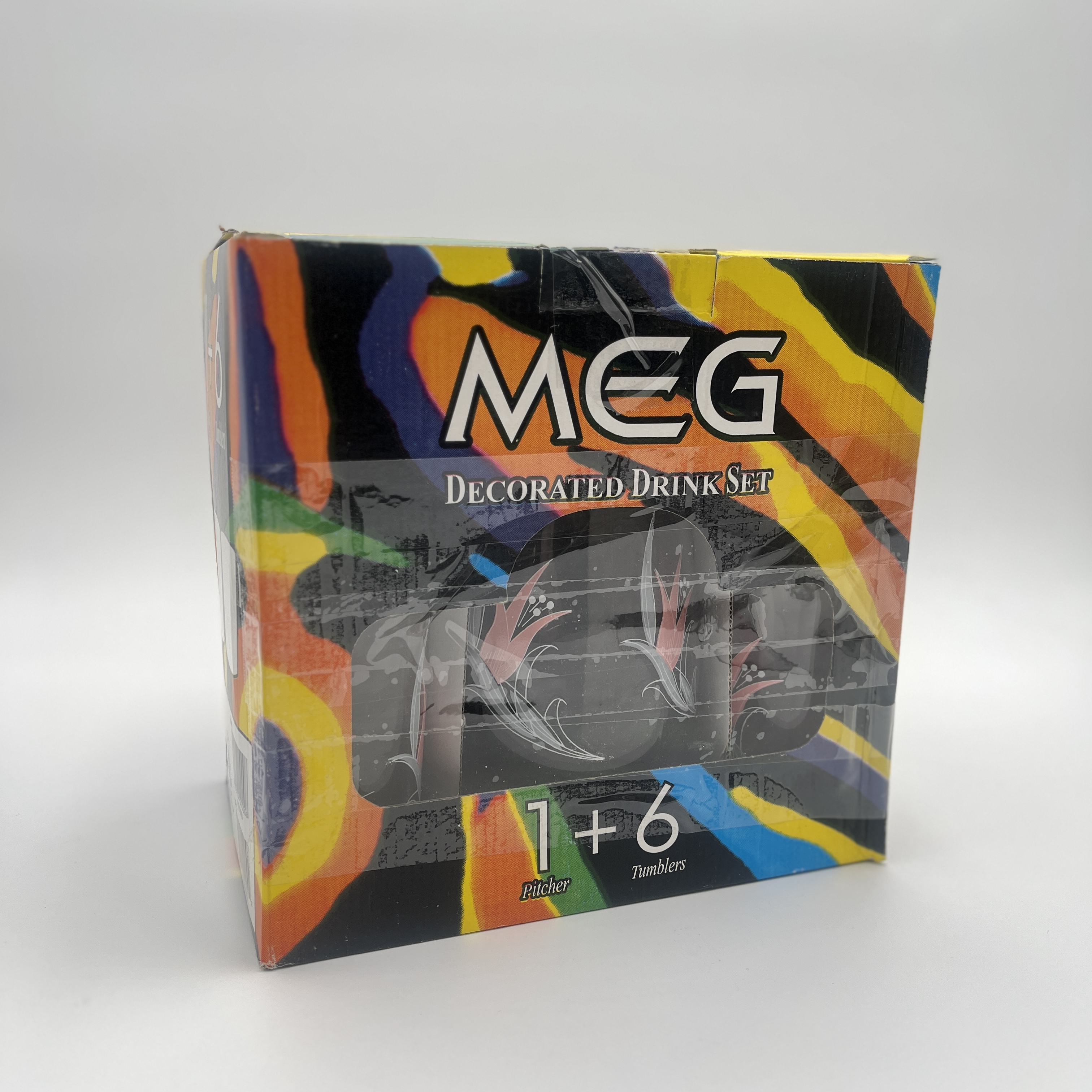 MEG PITCHER AND TUMBLERS SET 7PIECES
