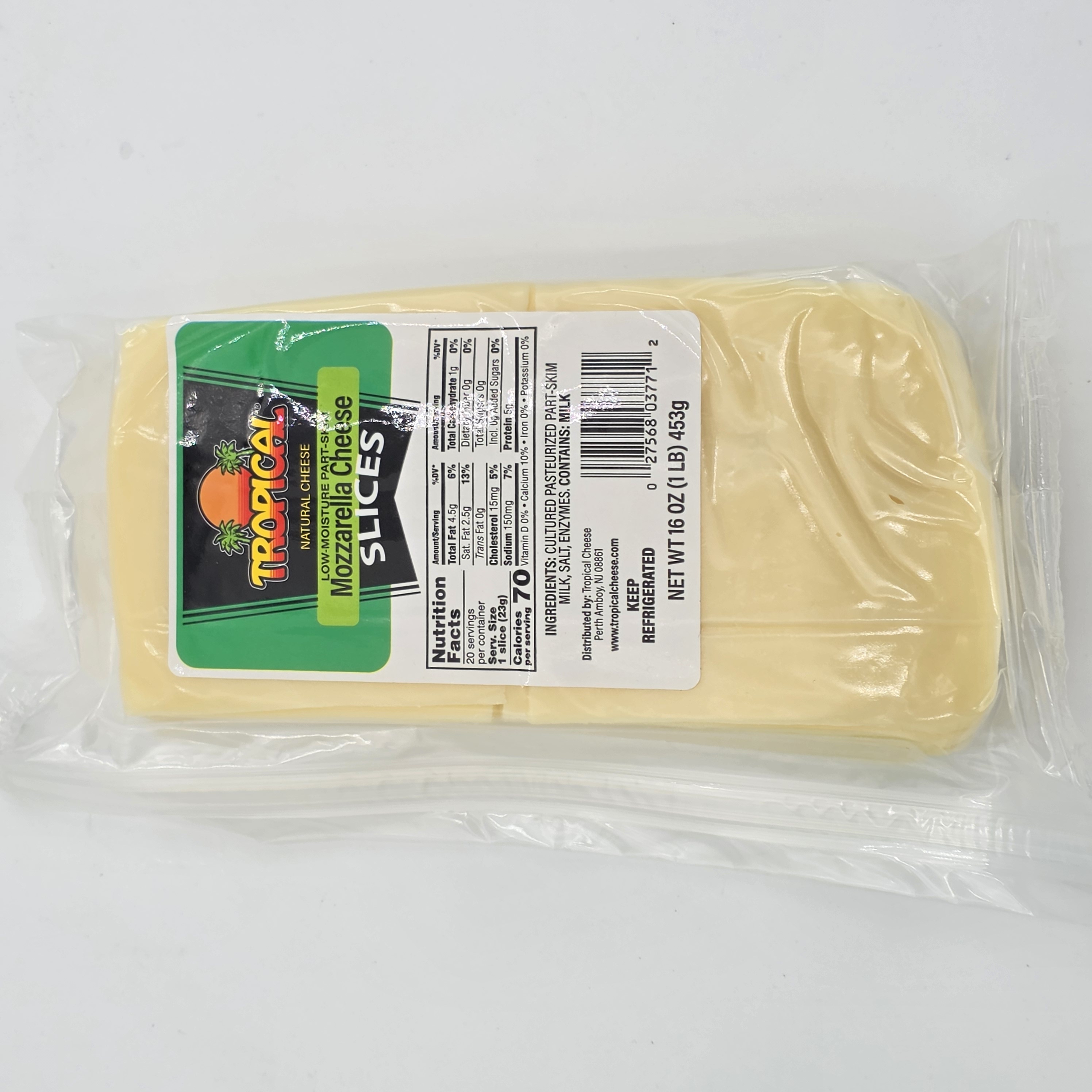 CHEESE MOZZARELLA SLICED