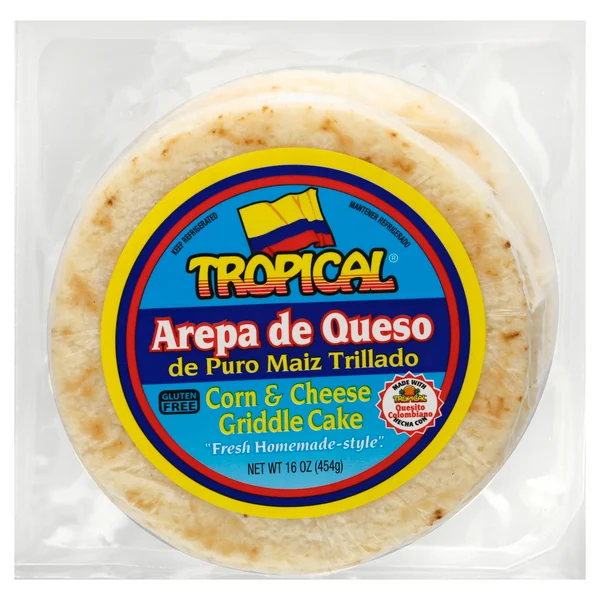 AREPA CORN CHEESE GRIDDLE CAKE
