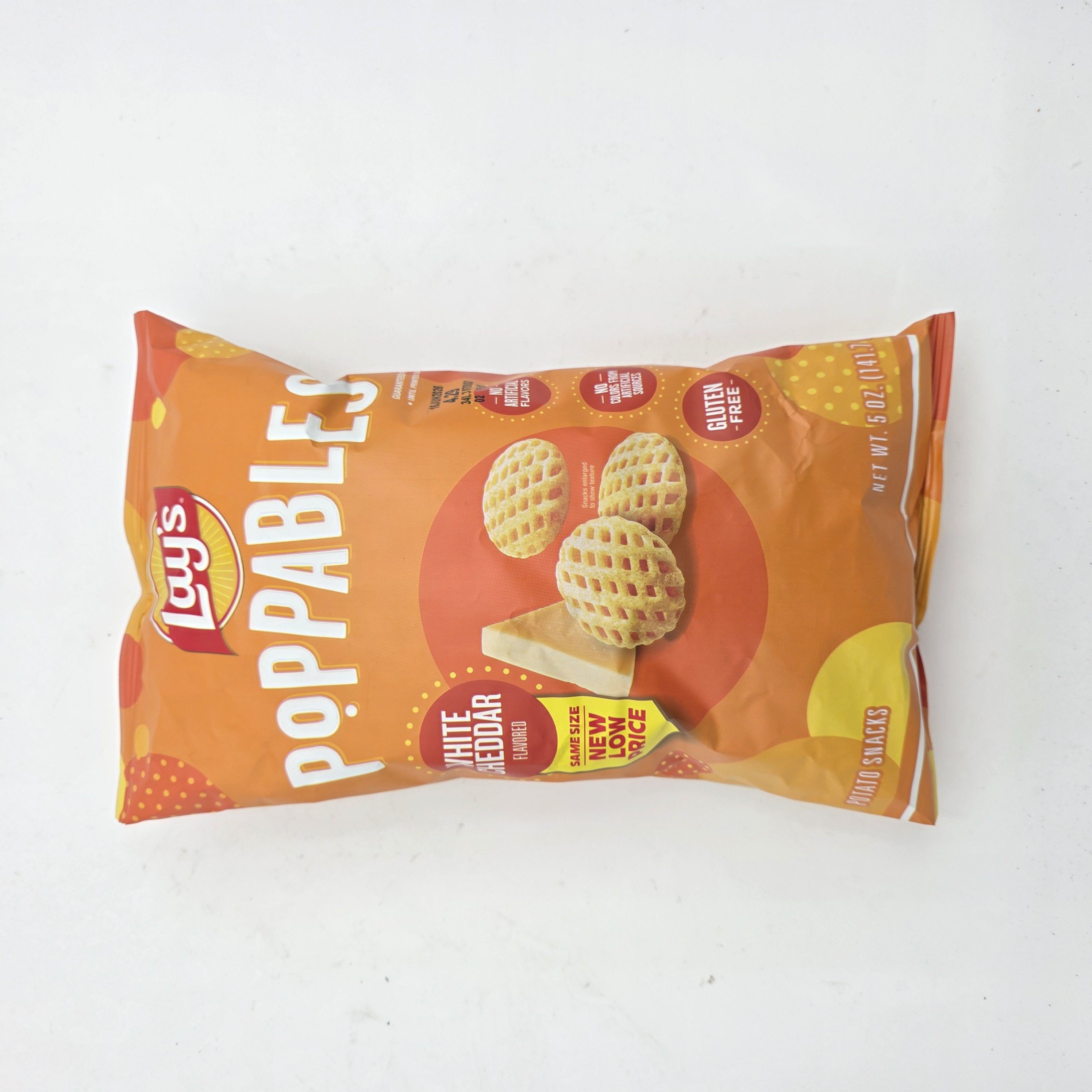 CHIPS POPPABLES WHITE CHEDDAR