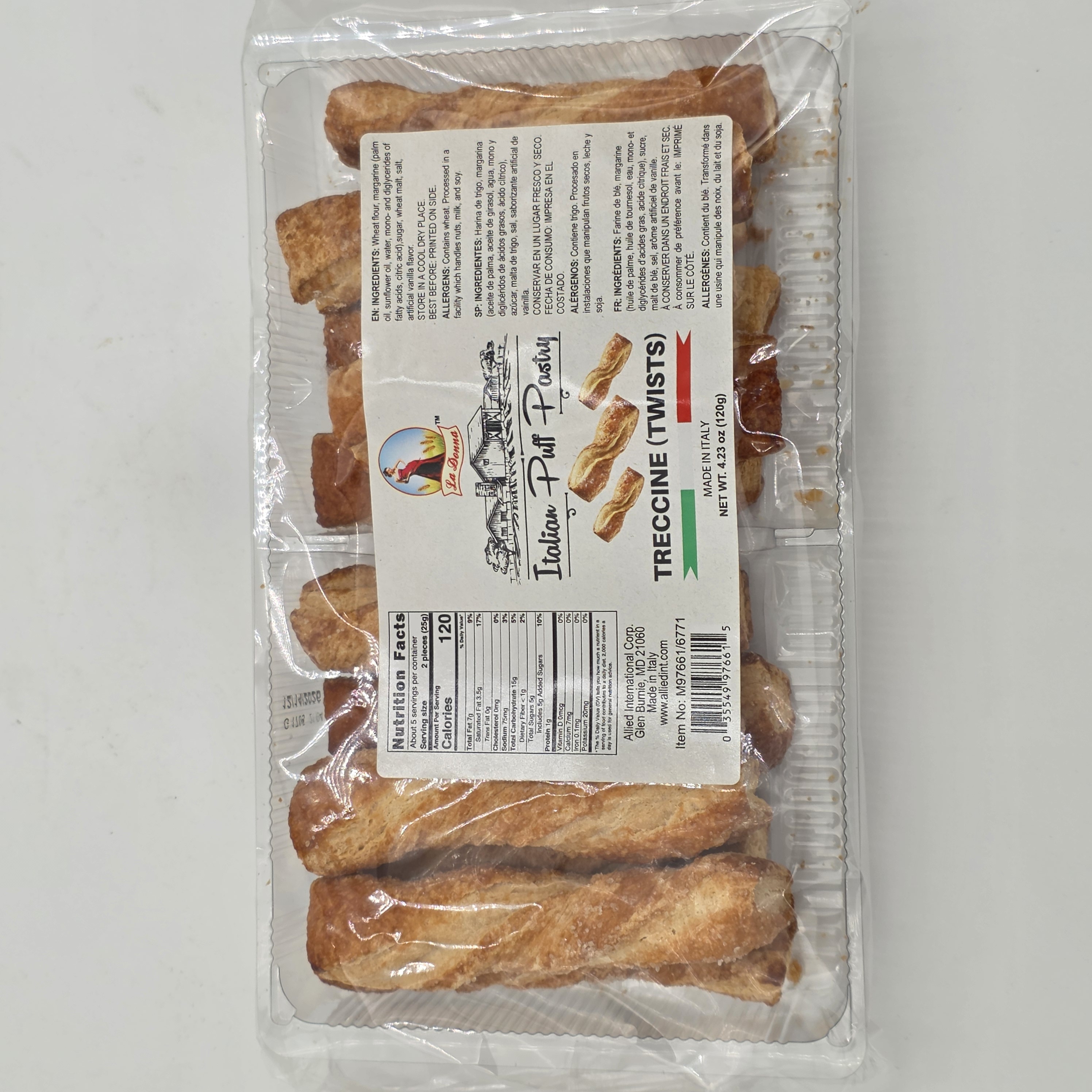 PASTRY PUFF ITALIAN TWISTS