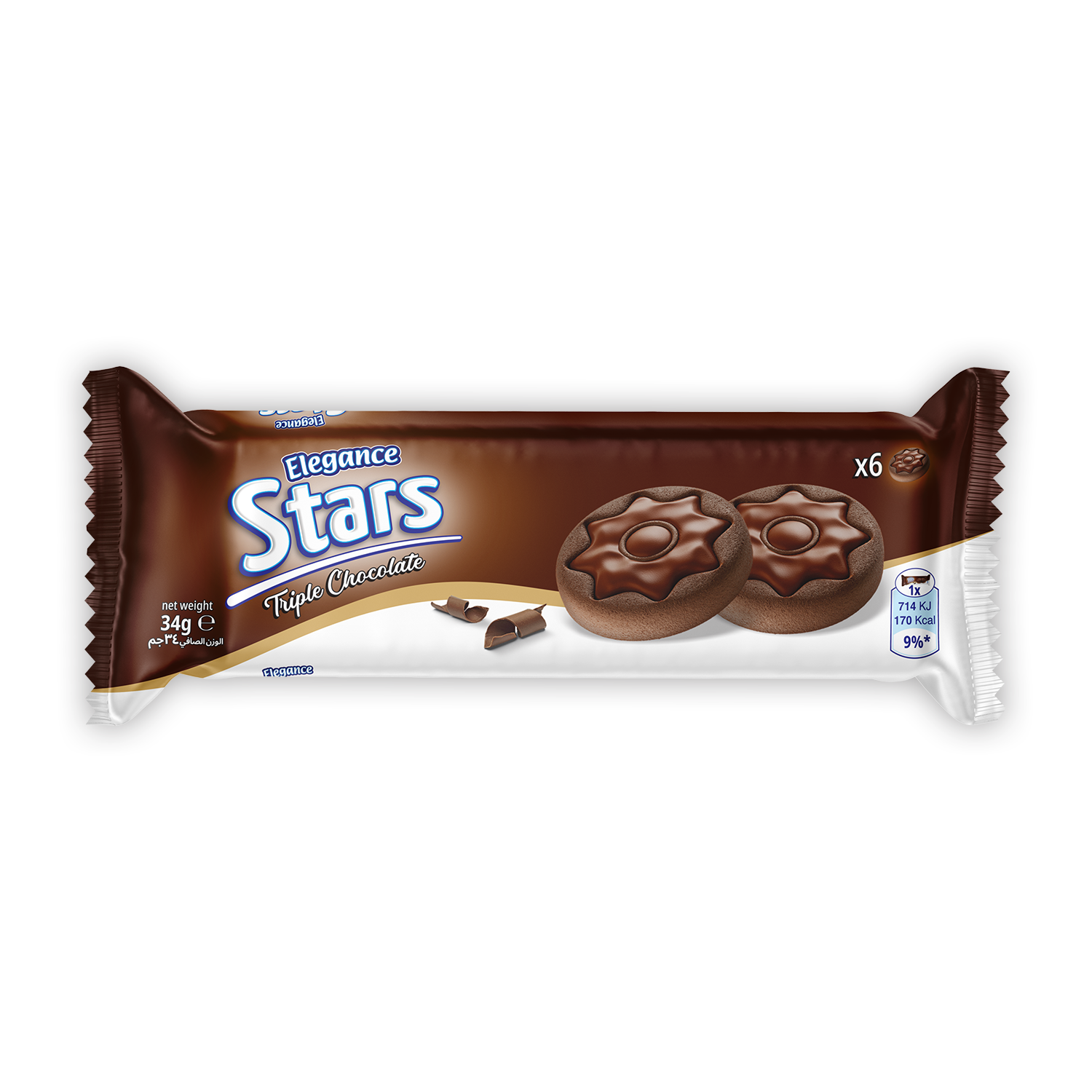 COOKIES STAR TRIPLE CHOCOLATE