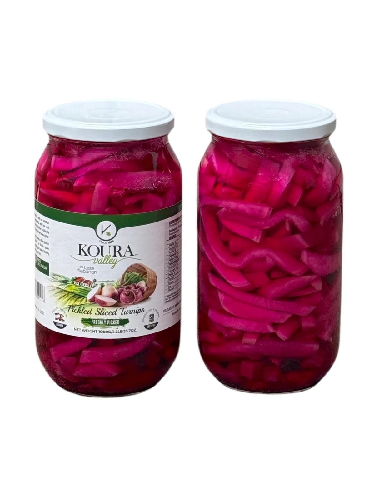 PICKLED TURNIPS SLICED