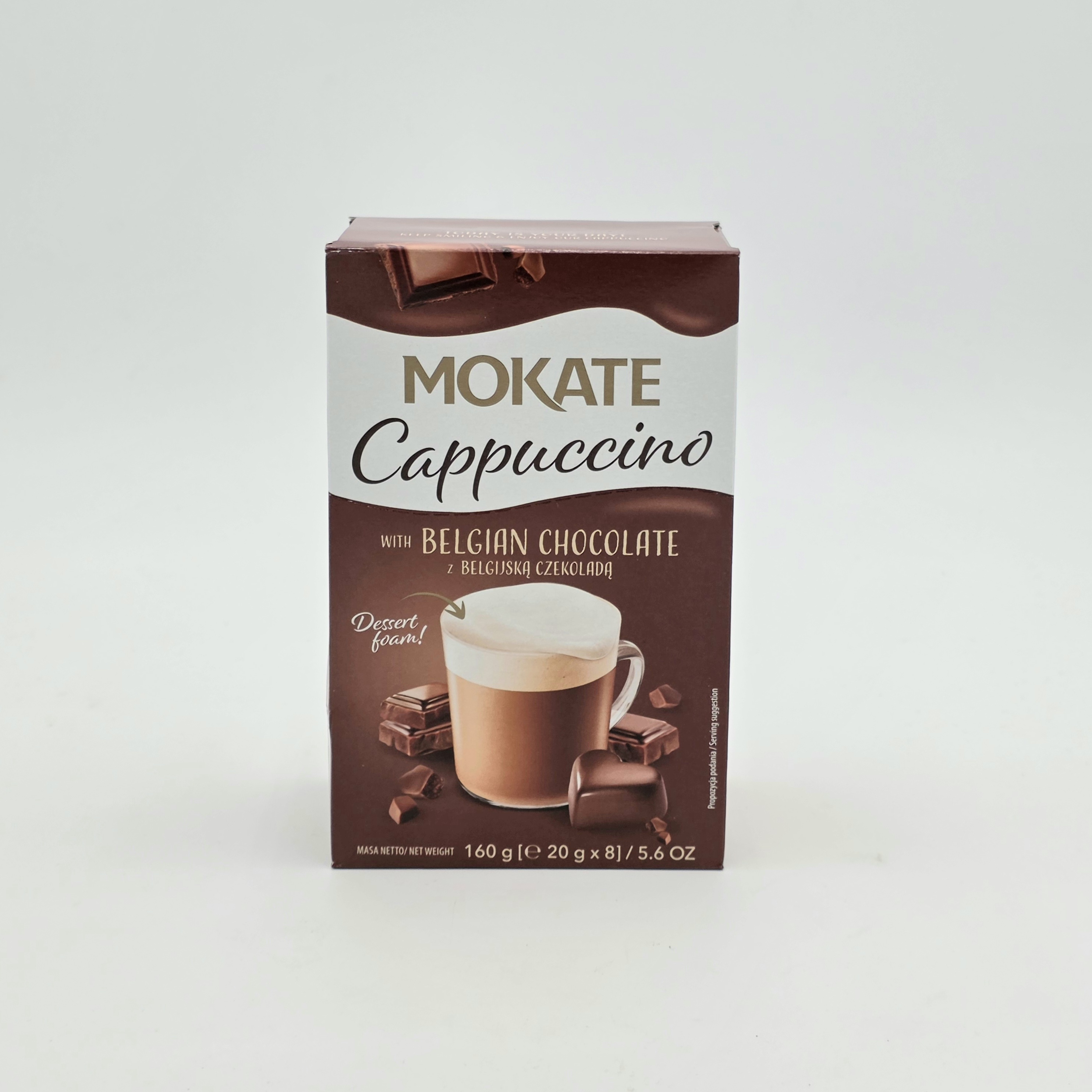 COFFEE INSTANT CAPPUCCINO WITH BELGIAN CHOCOLATE