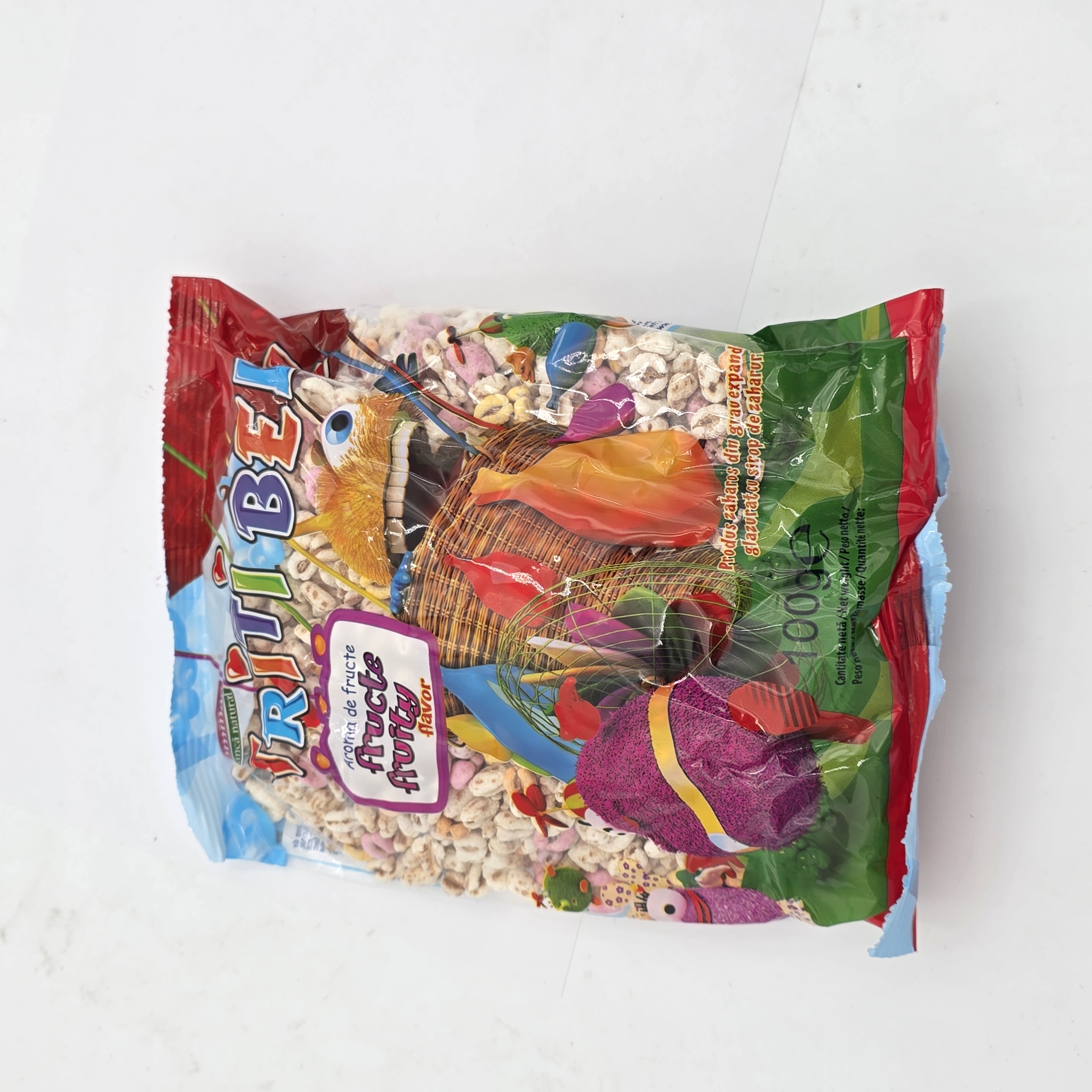 SWEET PUFFED RICE WITH FRUITY FLAVOR