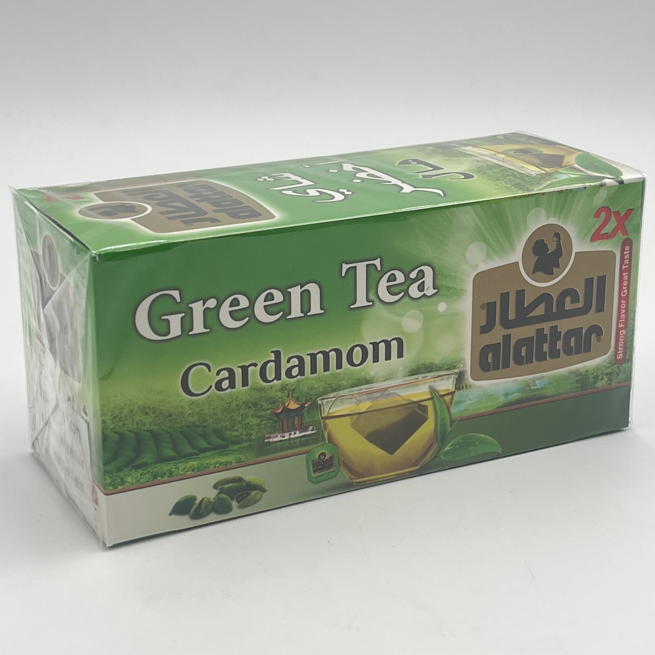 GREEN TEA WITH CARDAMOM
