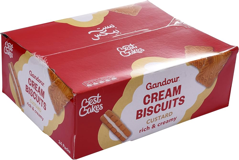 SANDWICH COOKIE CREAM CUSTARD BOX
