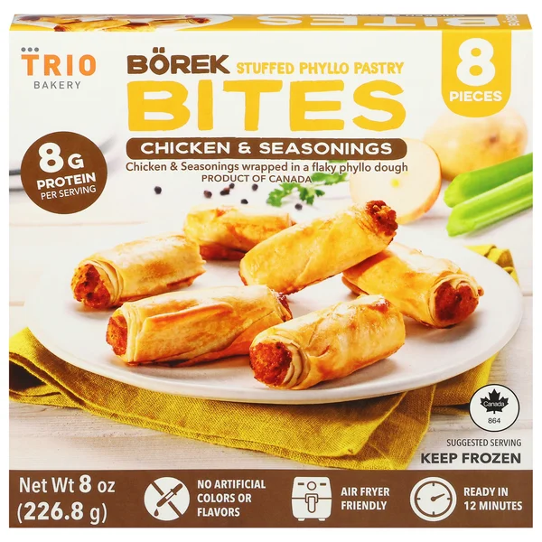 BOREK BITES CHICKEN AND SEASONONG