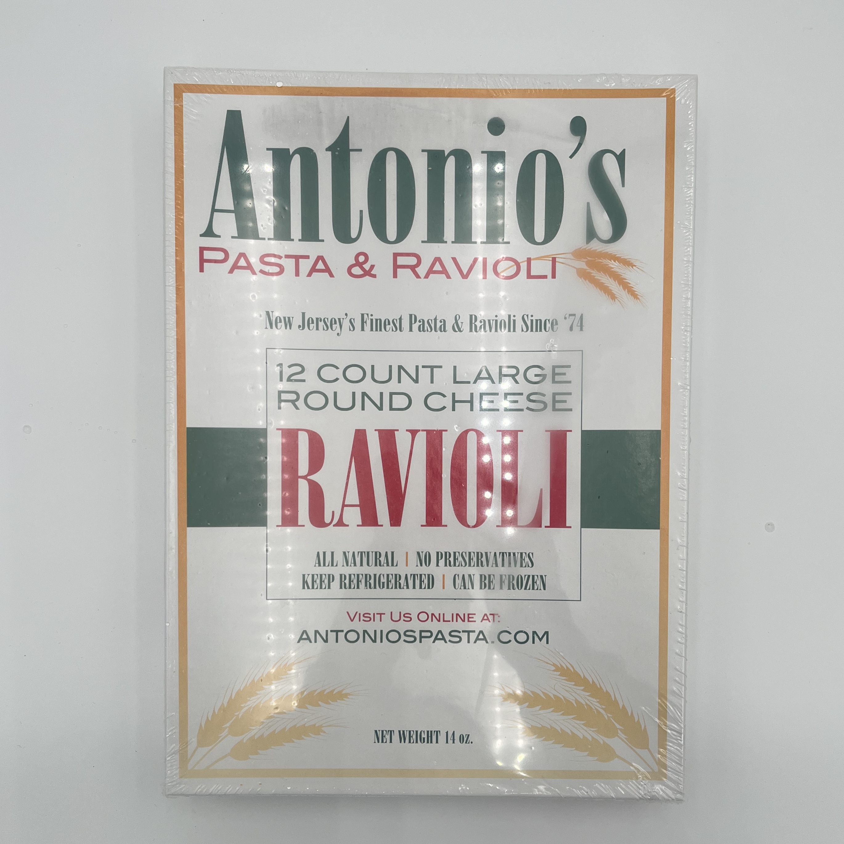PASTA RAVIOLI CHEESE ROUND LARGE