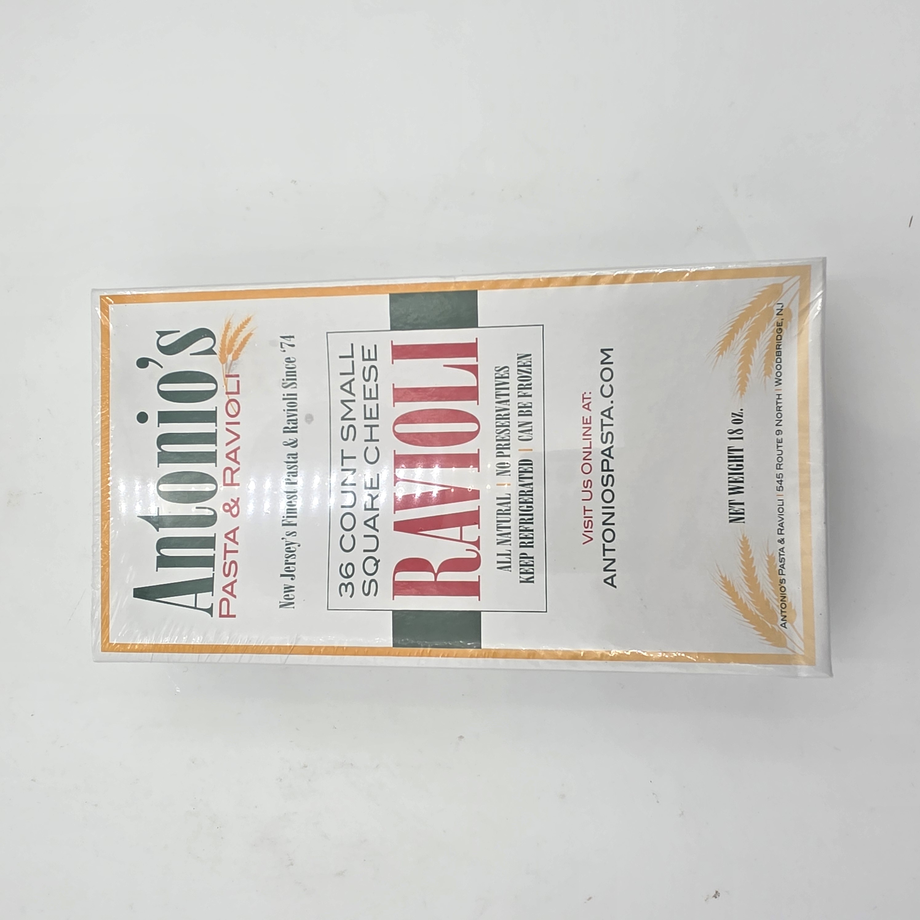 PASTA RAVIOLI CHEESE SQUARE SMALL
