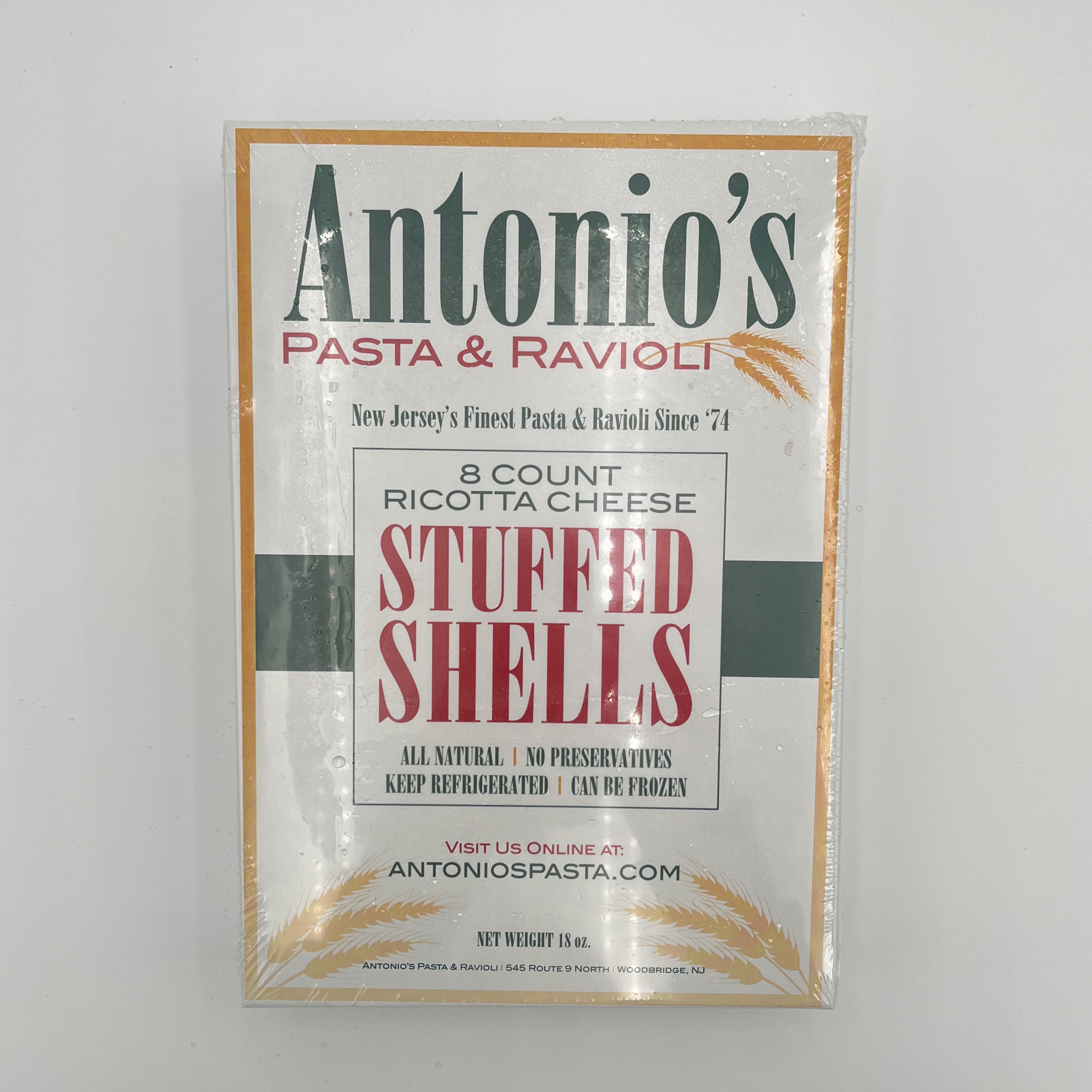 PASTA SHELLS STUFFED RICOTTA
