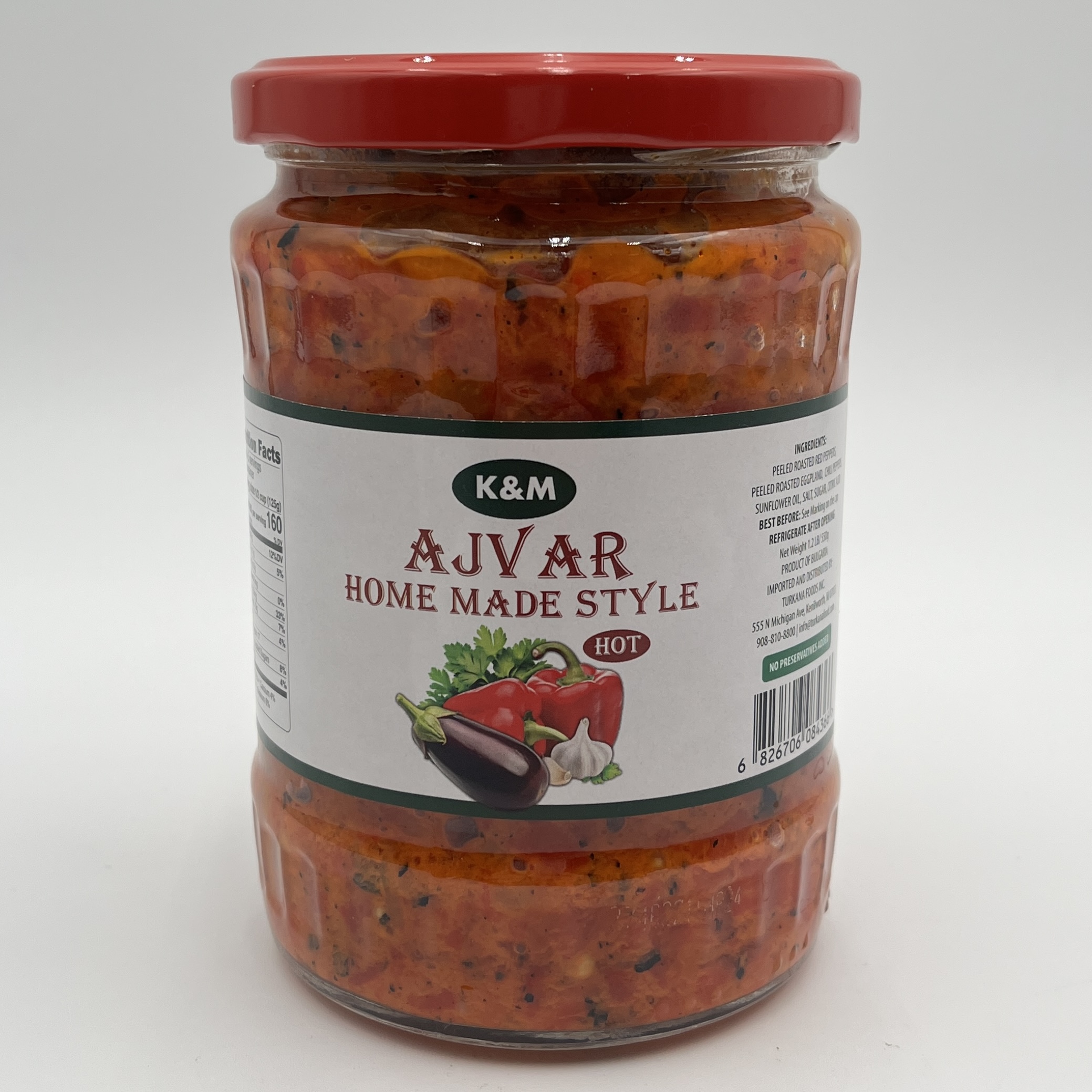 AJVAR SPREAD HOT VEGETABLE
