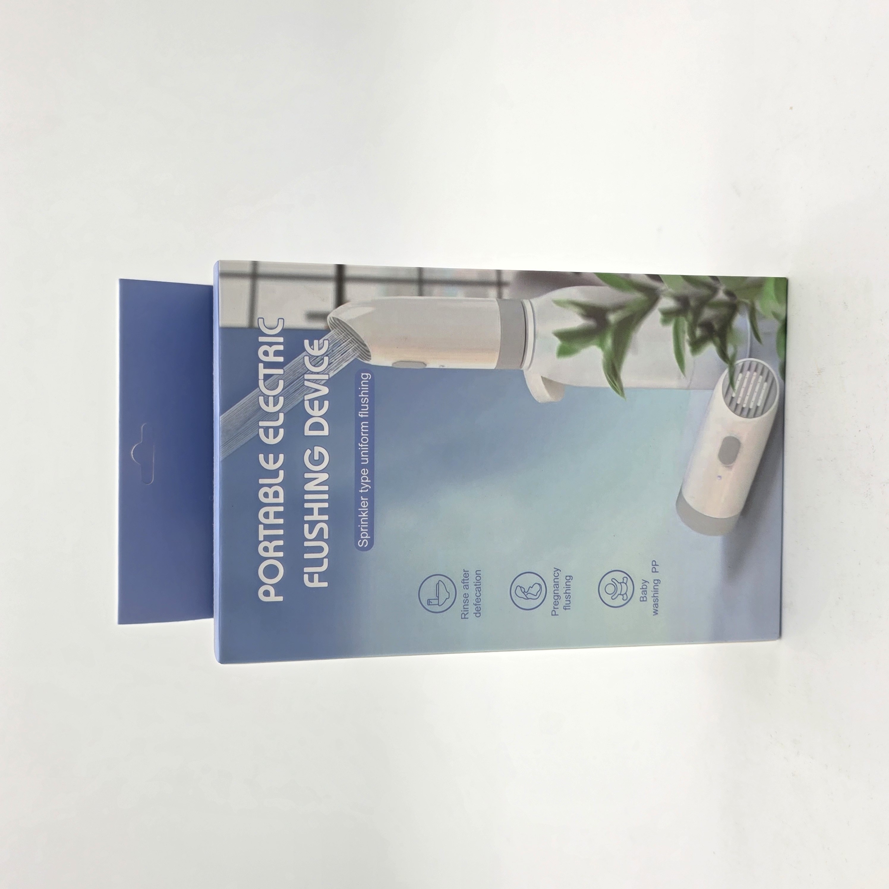 PORTABLE ELECTRIC FLUSHING DEVICE