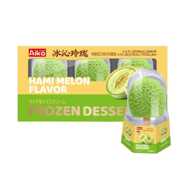 ICE CREAM HAMI MELON FLAVORED