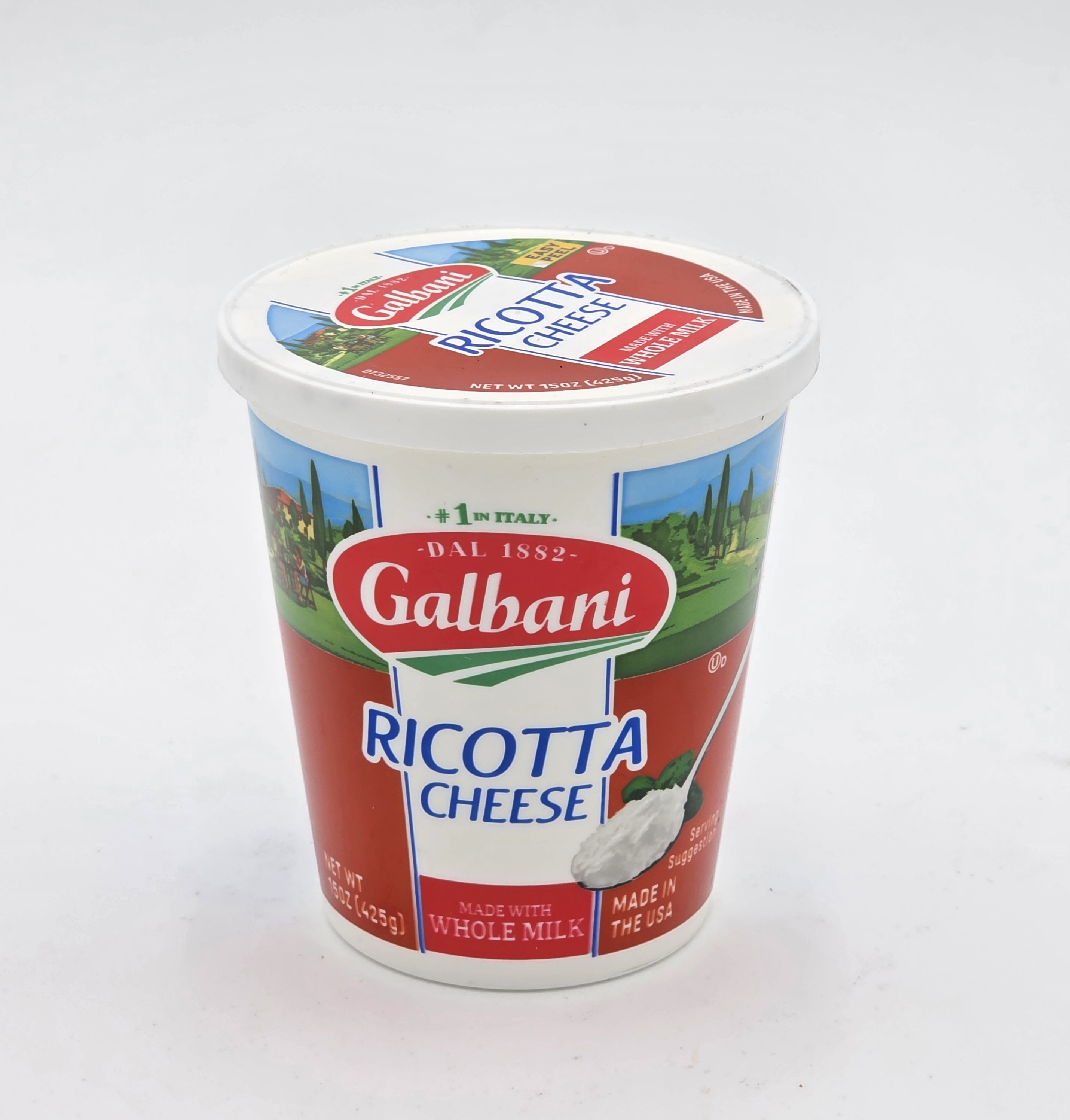 CHEESE RICOTTA WHOLE MILK
