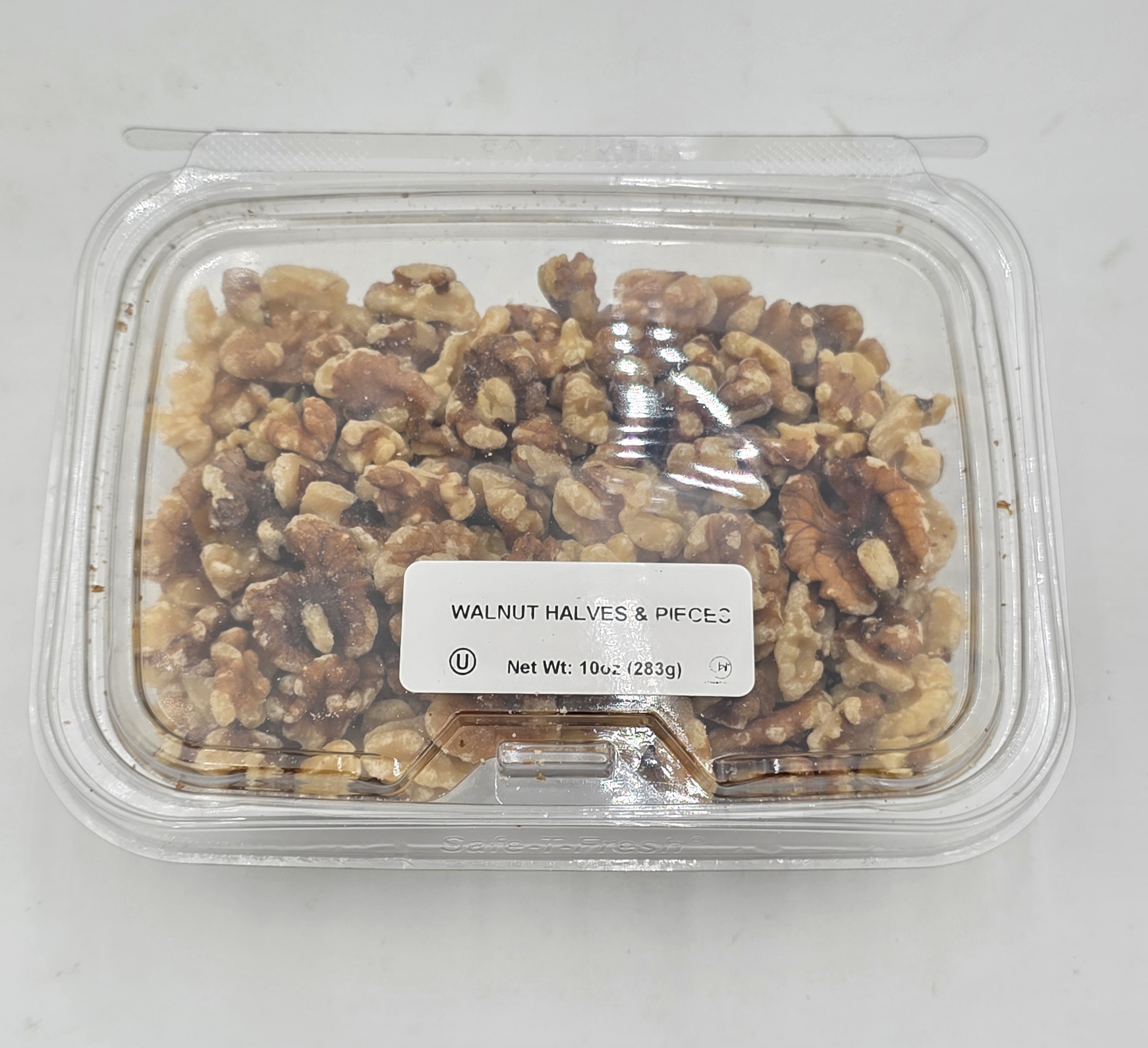 WALNUTS HALVES AND PIECES