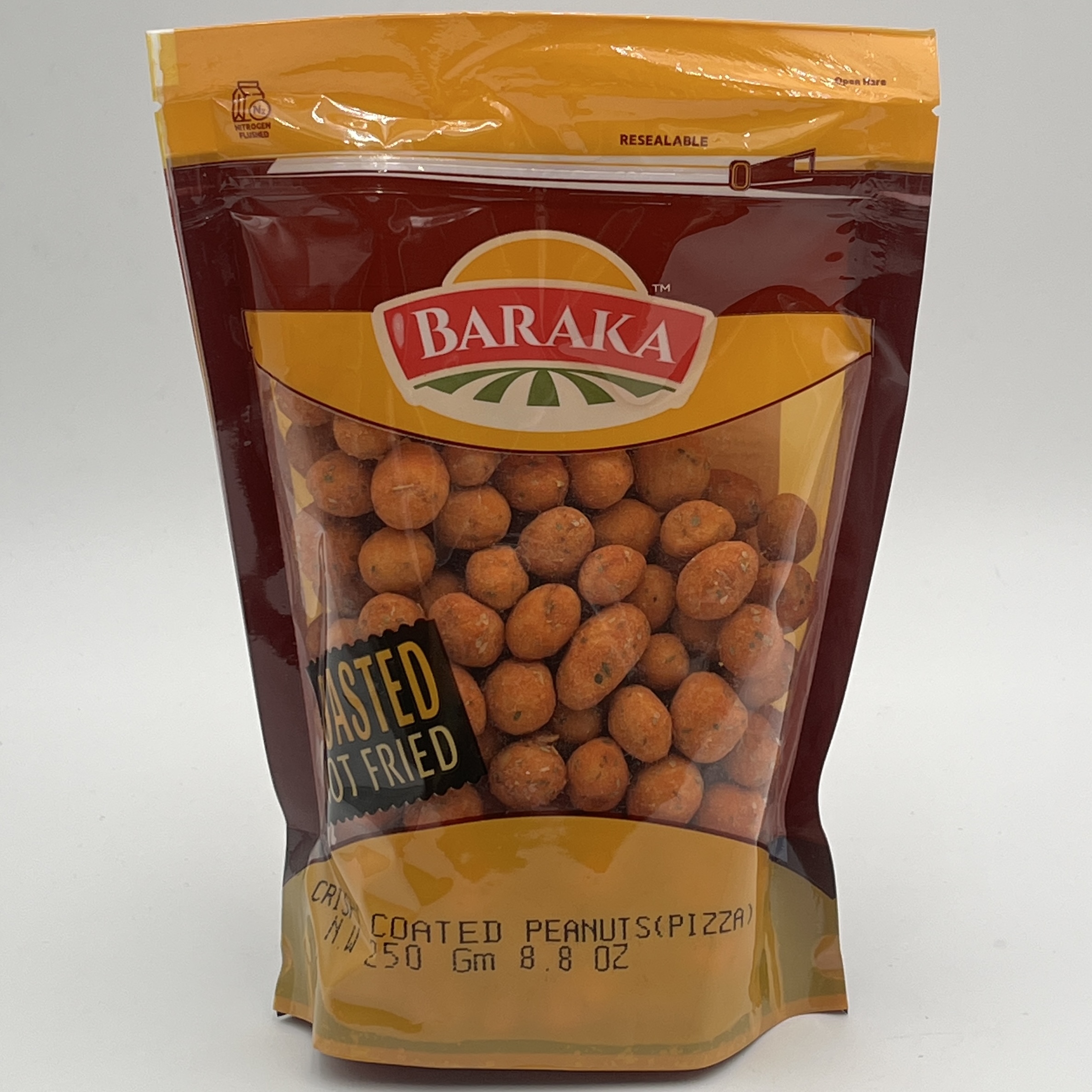 PEANUTS CRISPY COATED PIZZA FLAVOUR
