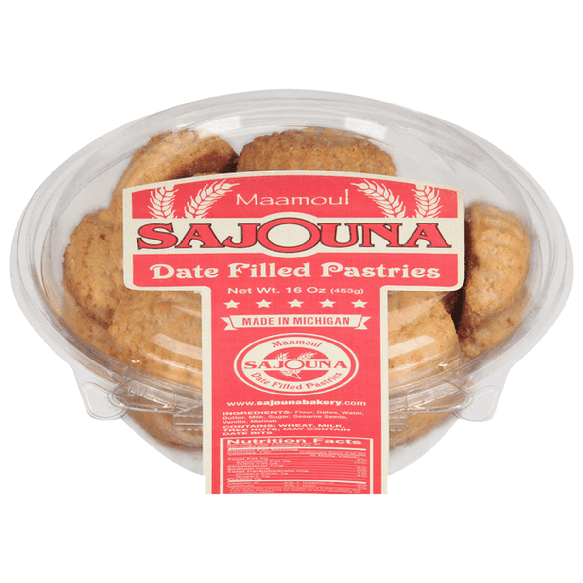 PASTRIES FILLED DATE