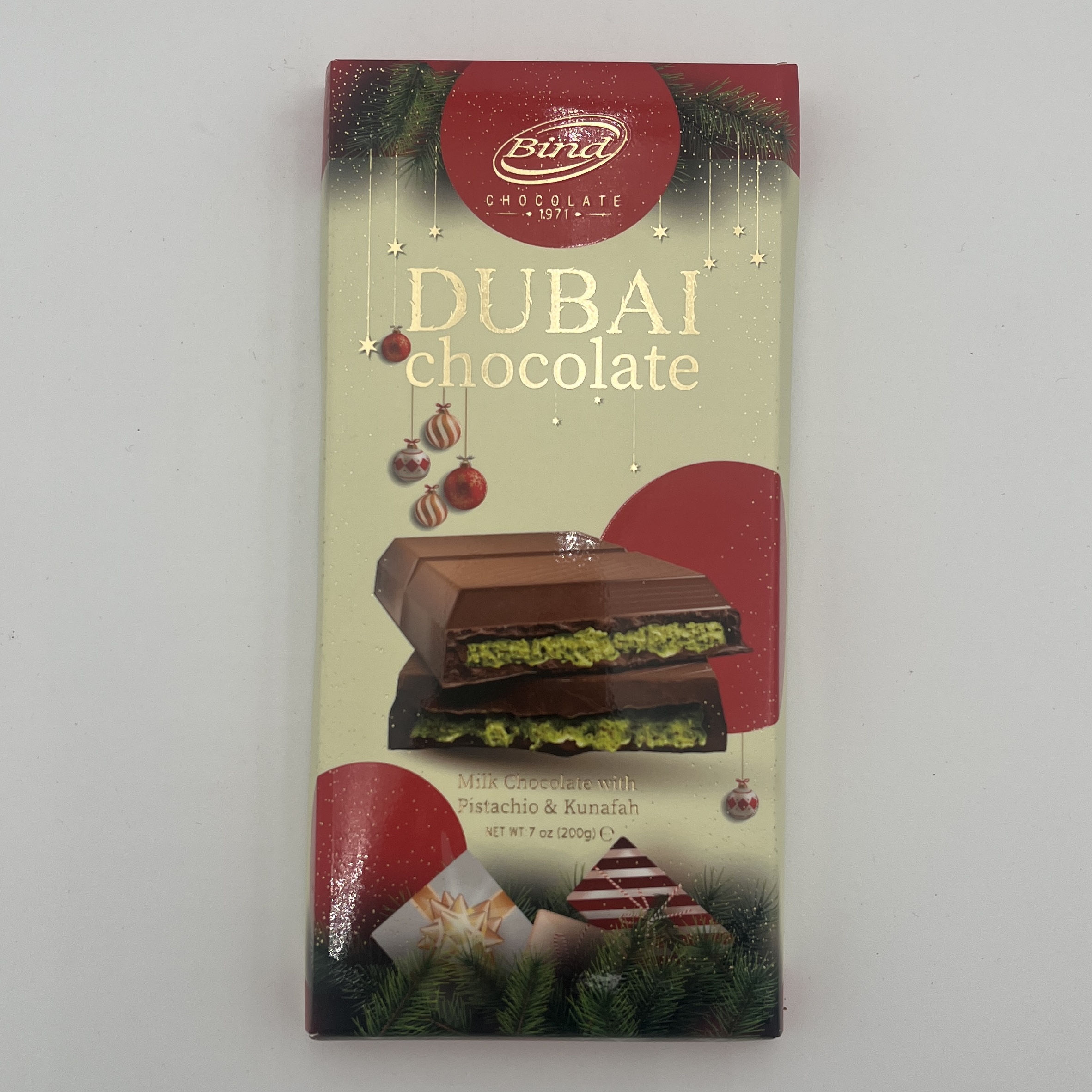 CHOCOLATE DUBAI PISTACHIO KUNAFAH