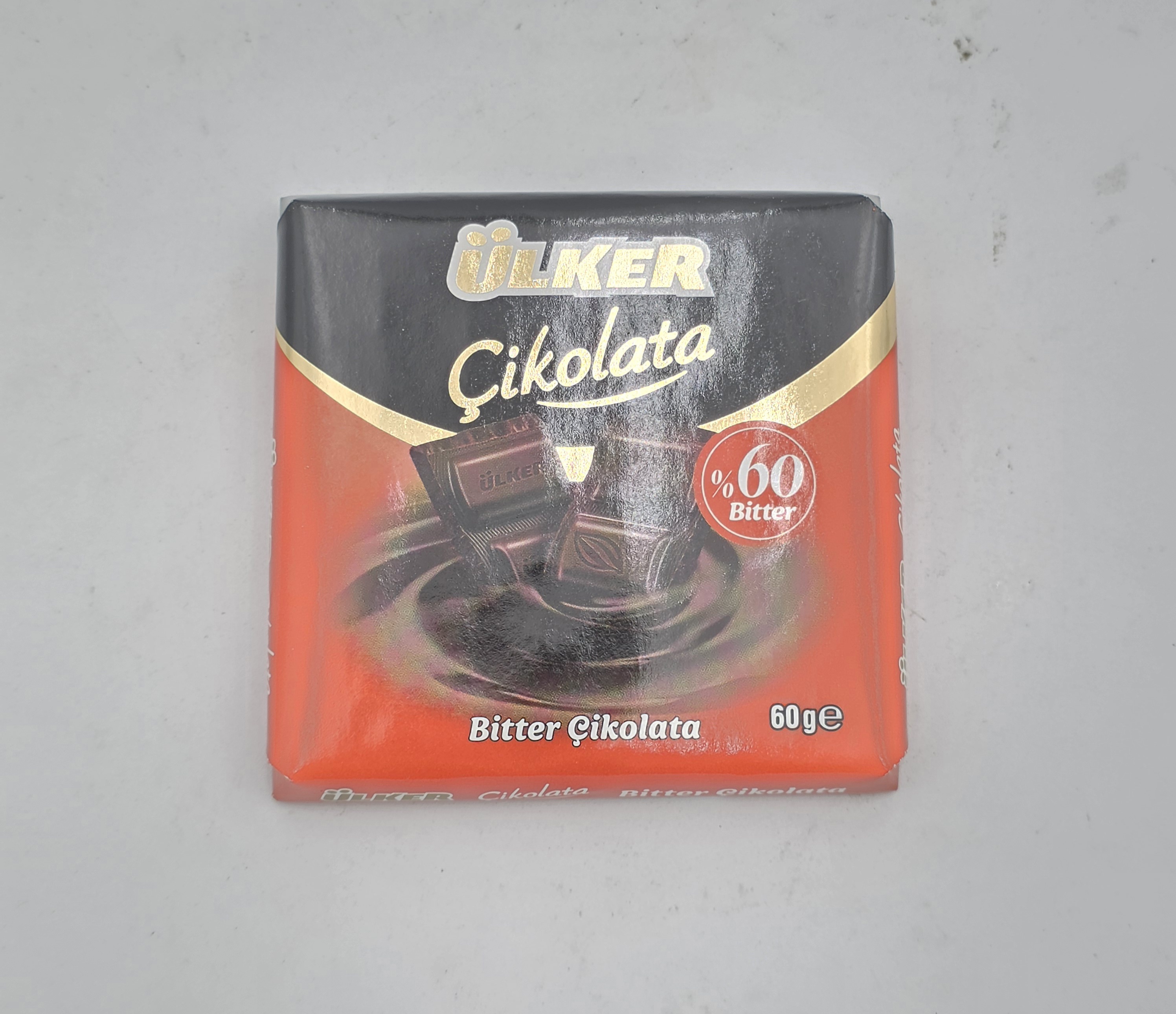 CHOCOLATE BITTER %60 COCOA