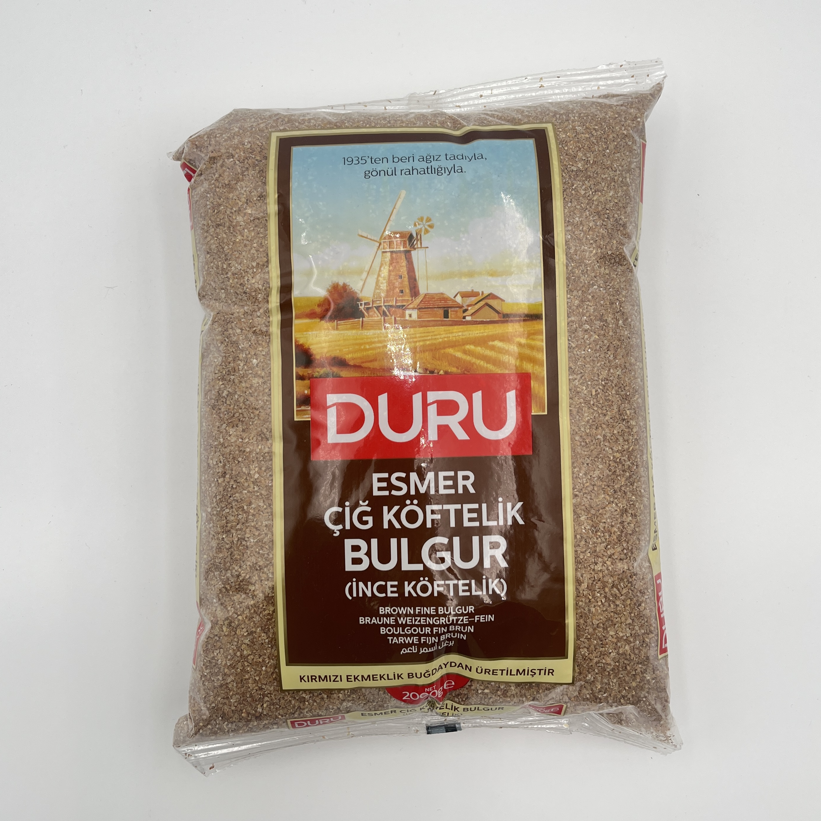 BULGHUR FINE BROWN WHEATGERM 