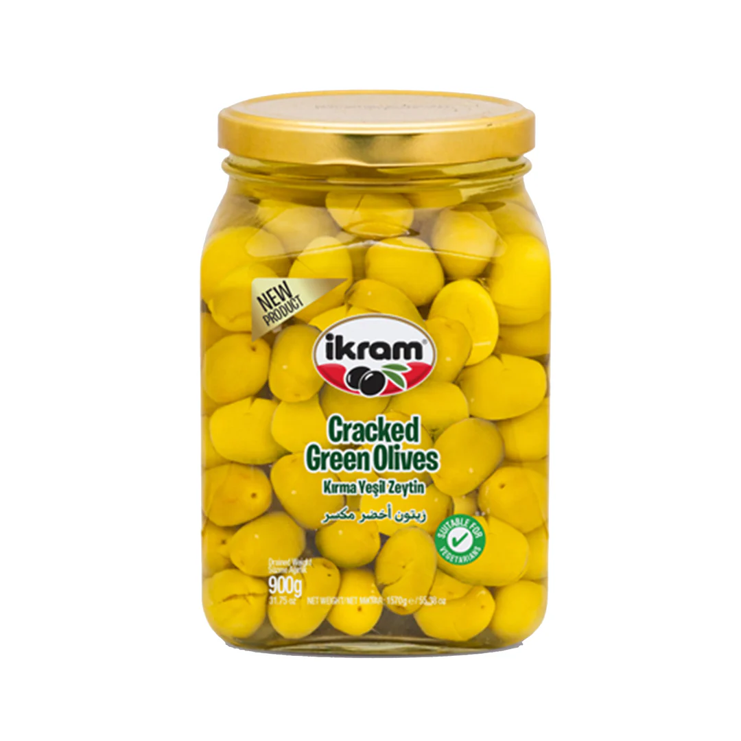 OLIVE GREEN CRACKED JUMBO