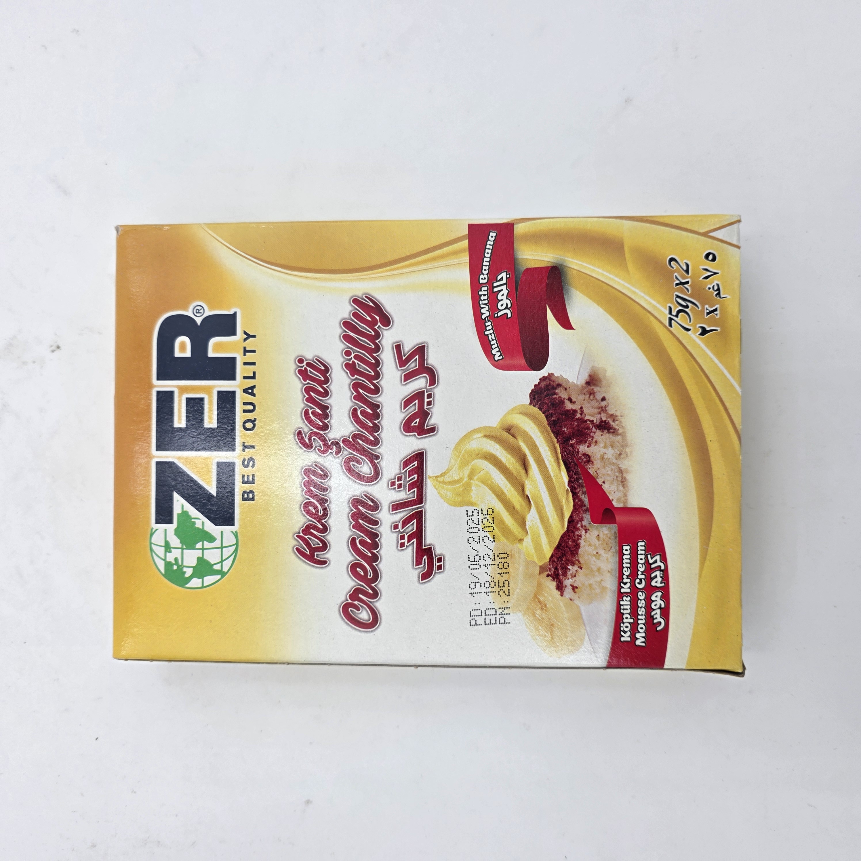 BANANAS CREAM CHATILLY