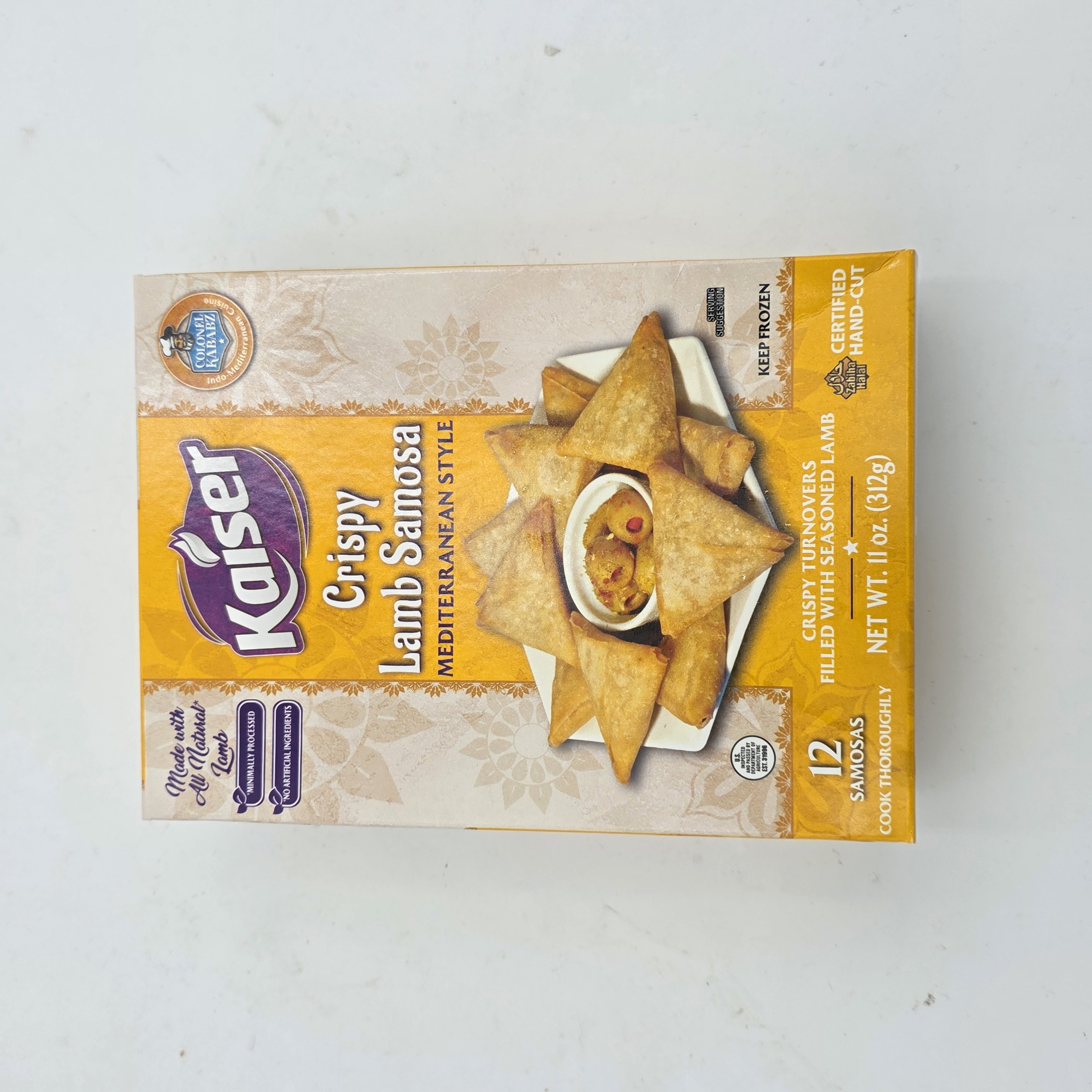 CRISPY LAMB SAMOSA MEDITERRANEAN