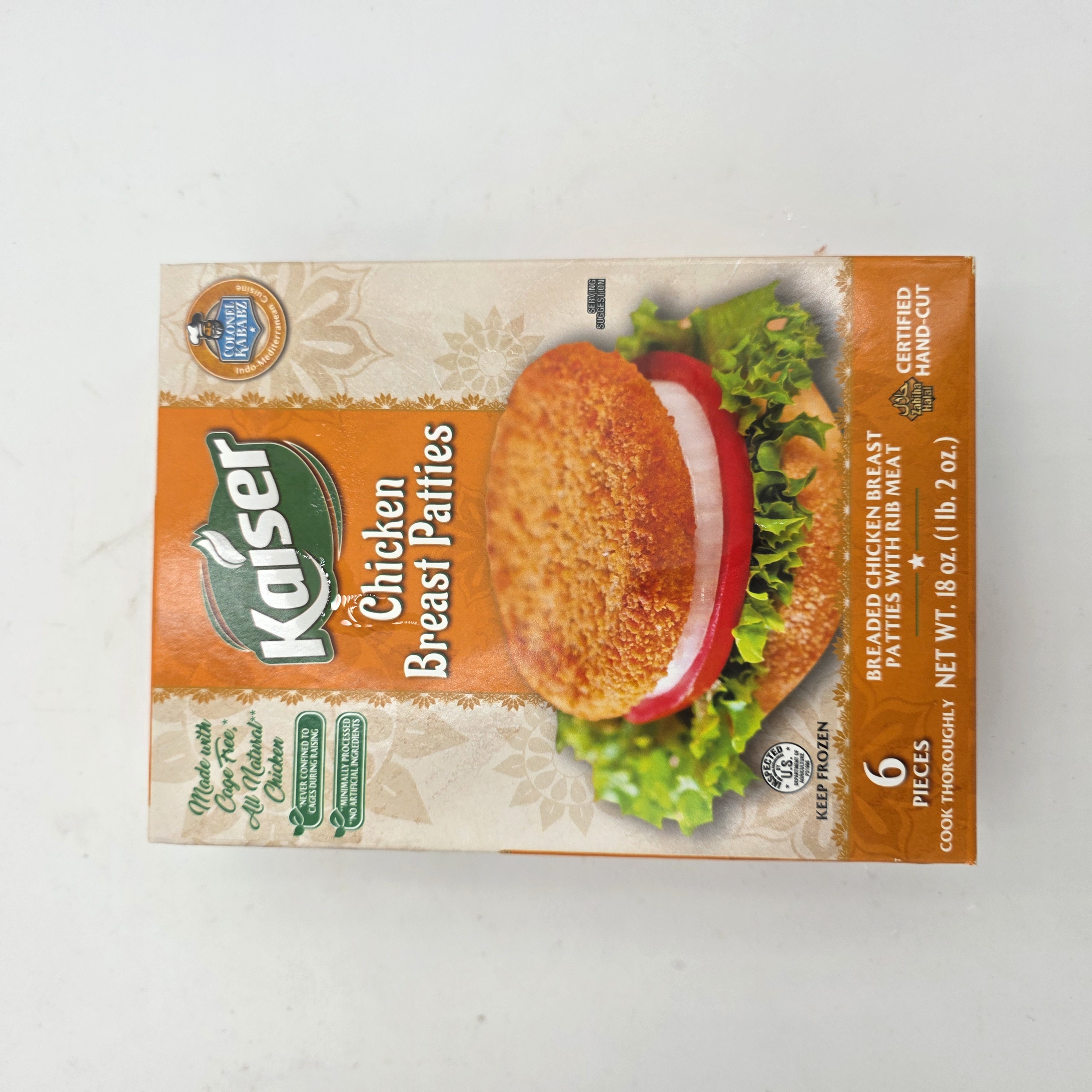 CHICKEN BREAST PATTIES BREADED
