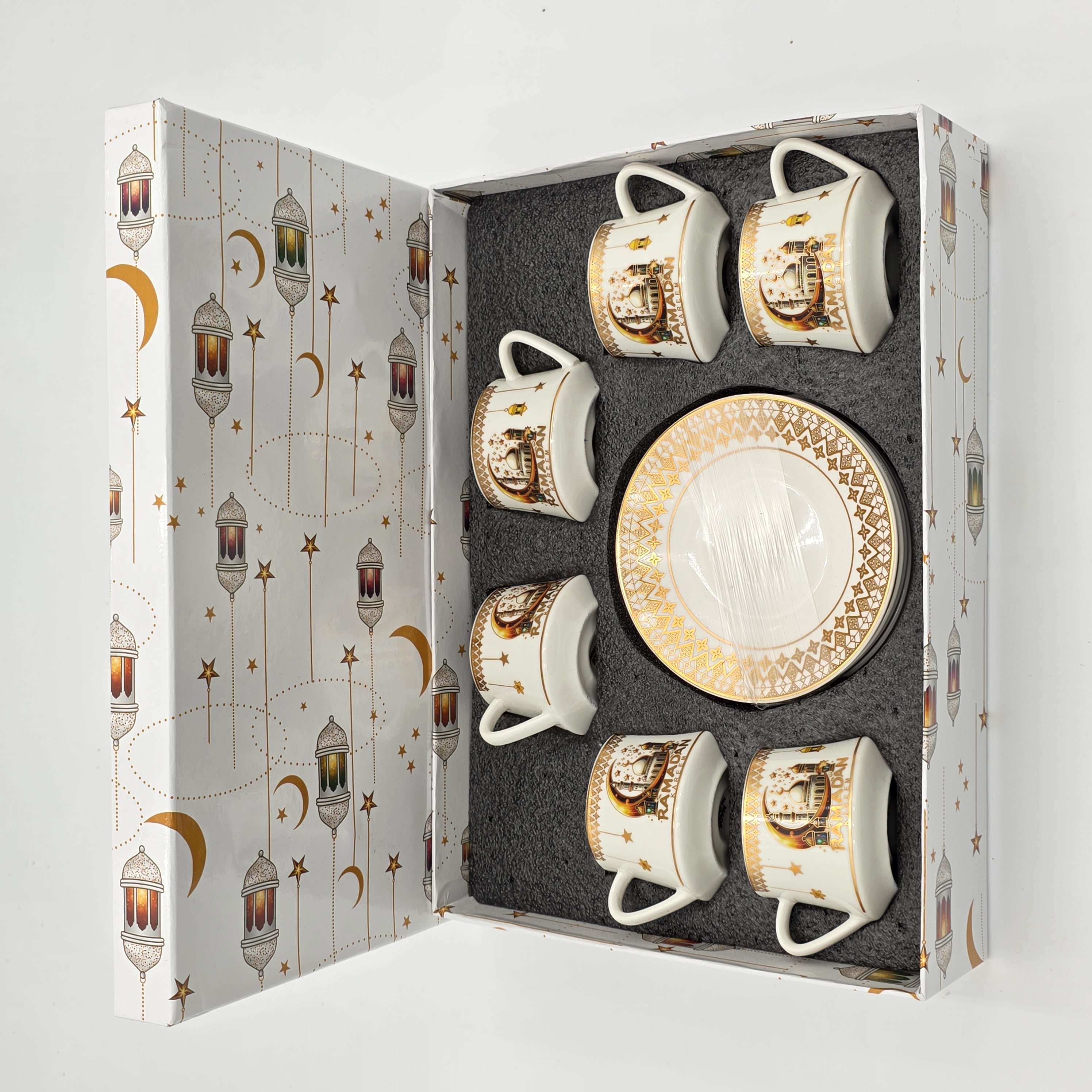 COFFEE CUPS RAMADAN WHITE BOX DOZEN