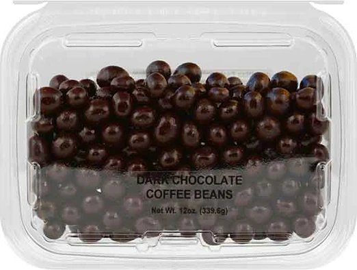 DARK CHOCOLATE COVERED COFFEE BEANS